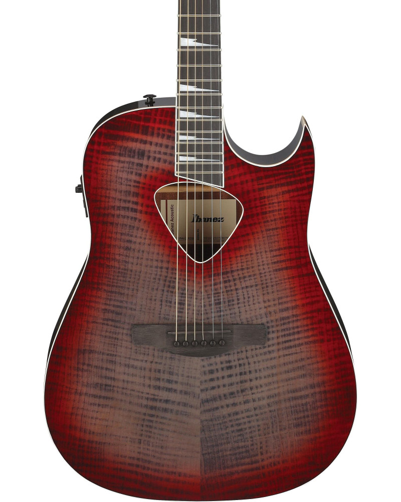Ibanez ALT50FA-RDB ALT Acoustic Guitar 6-String - Red Doom Burst High Gloss