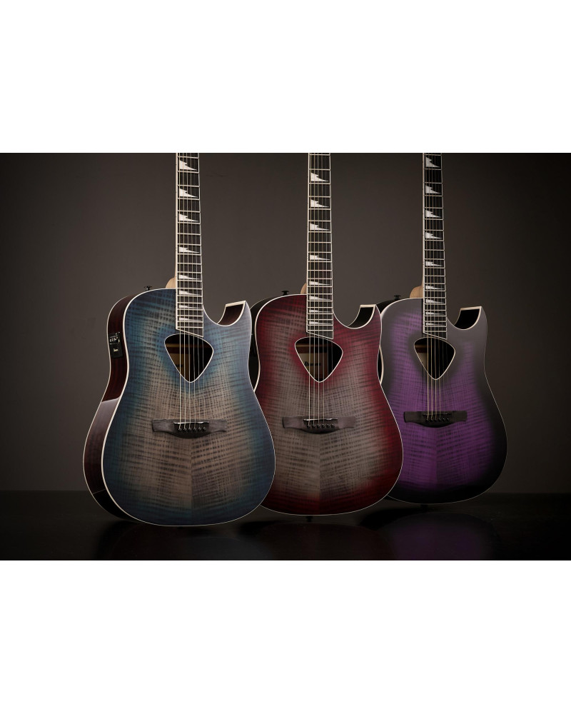 Ibanez ALT50FA-TVT ALT Acoustic Guitar 6-String - Transparent Violet Sunburst