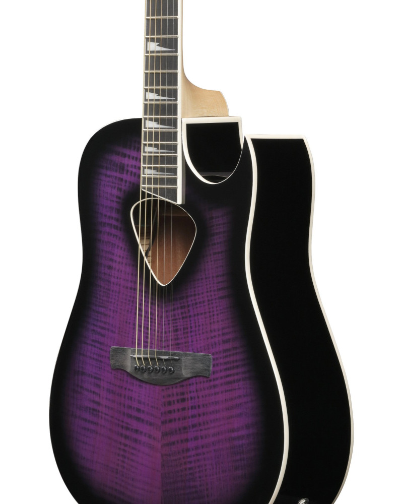 Ibanez ALT50FA-TVT ALT Acoustic Guitar 6-String - Transparent Violet Sunburst
