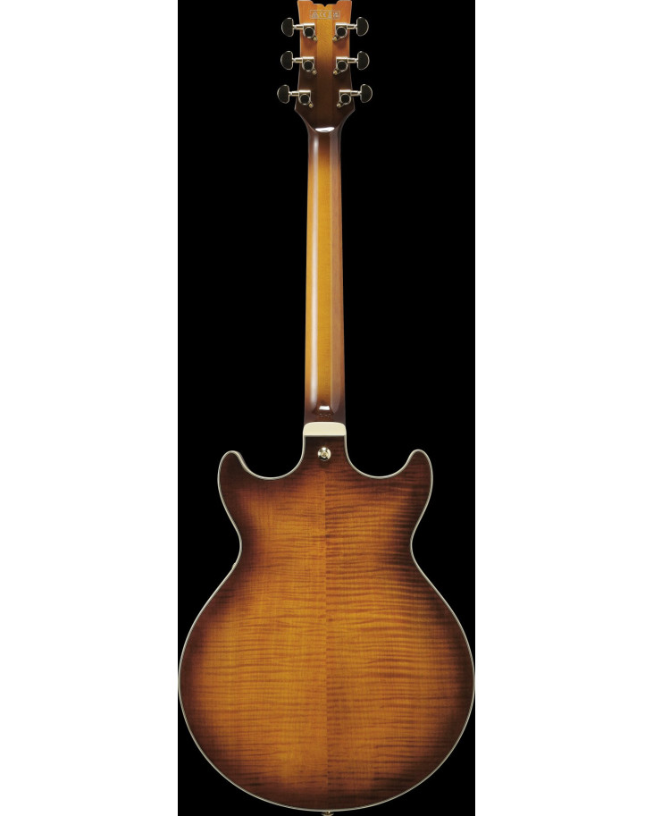 Ibanez AM153FM-ATT Artstar AM Hollow Body Guitar 6-String - Antique Tobacco Burst + Case