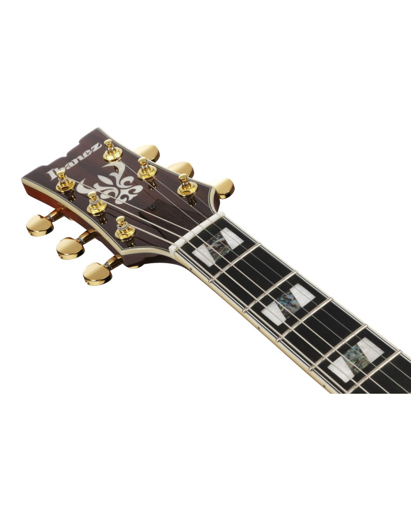 Ibanez AM153FM-ATT Artstar AM Hollow Body Guitar 6-String - Antique Tobacco Burst + Case