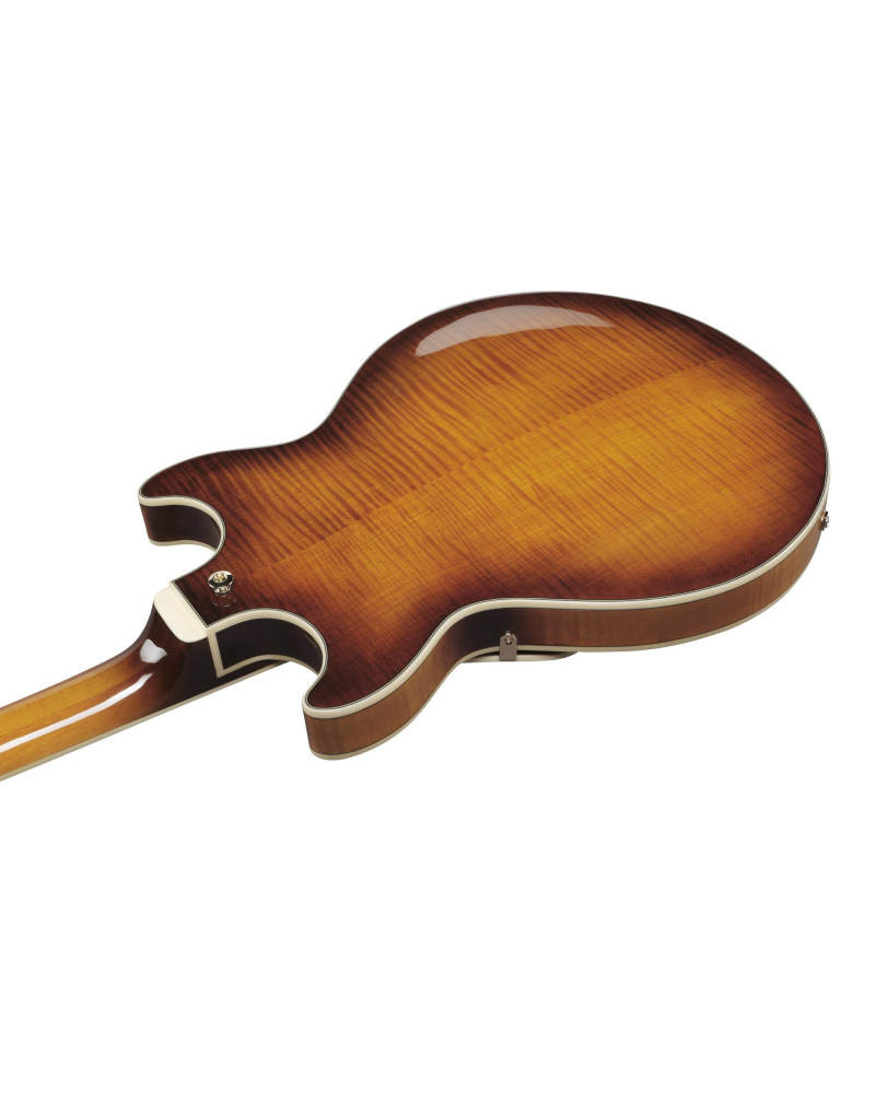 Ibanez AM153FM-ATT Artstar AM Hollow Body Guitar 6-String - Antique Tobacco Burst + Case