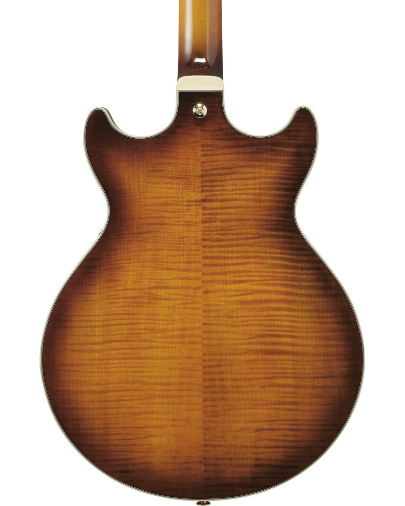 Ibanez AM153FM-ATT Artstar AM Hollow Body Guitar 6-String - Antique Tobacco Burst + Case