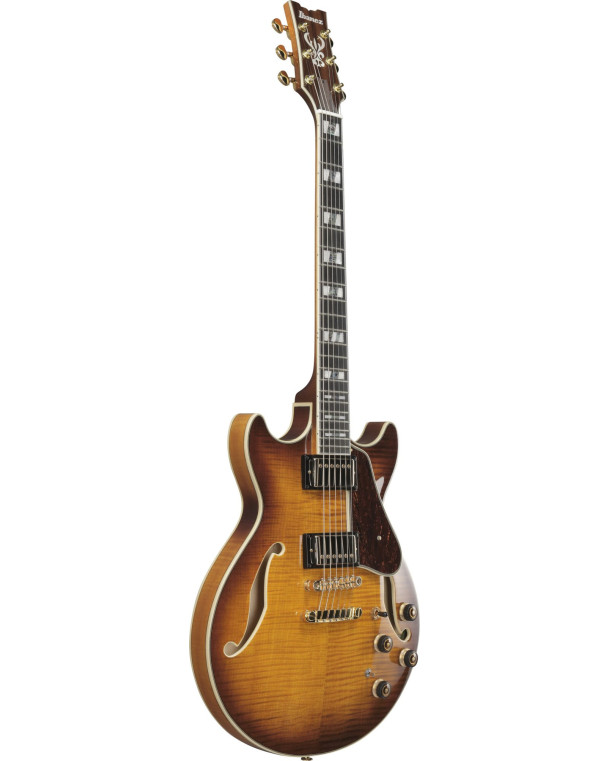 Ibanez AM153FM-ATT Artstar AM Hollow Body Guitar 6-String - Antique Tobacco Burst + Case