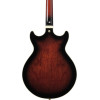 Ibanez AM153QA-DBS Artstar AM Hollow Body Guitar 6-String - Dark Brown Sunburst + Case