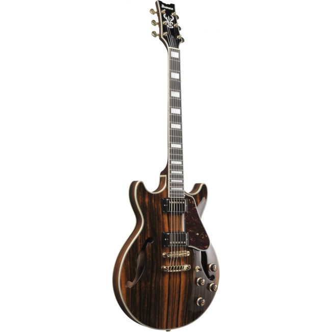 Ibanez AM93ME-NT Artcore Expressionist AM Hollow Body Guitar 6-String - Natural High Gloss
