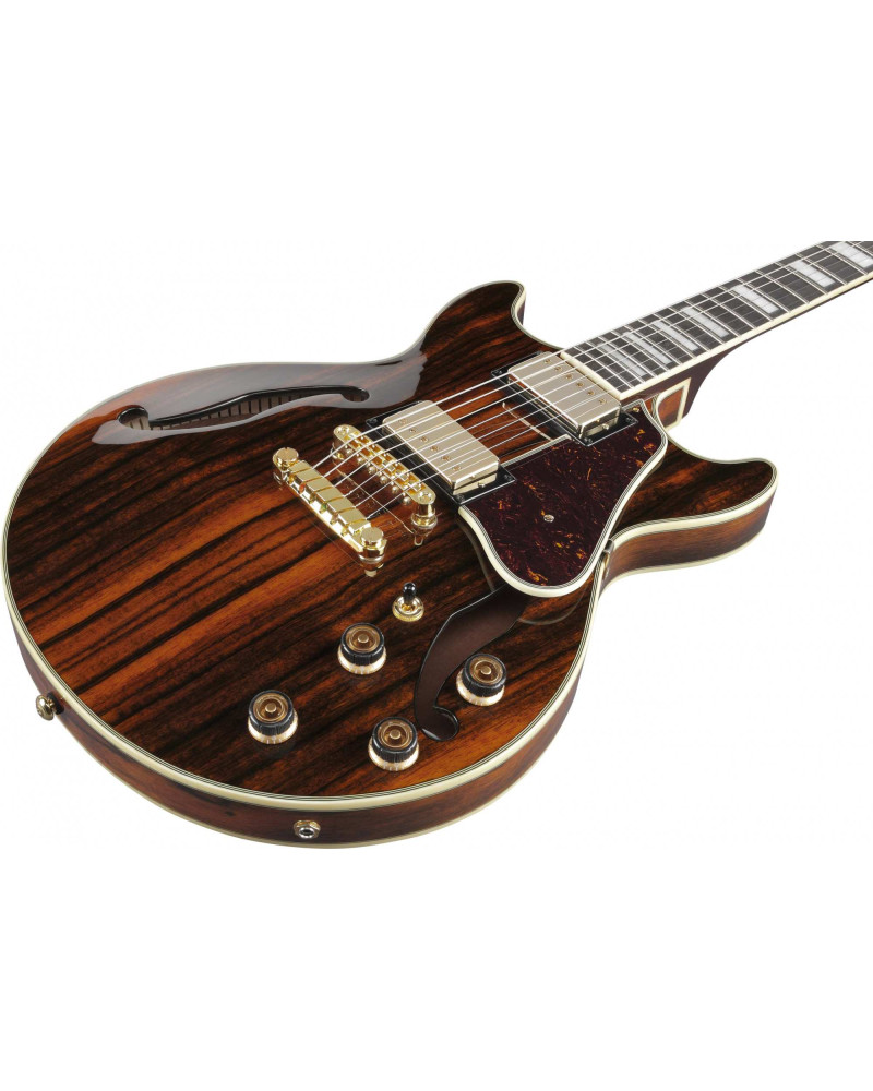 Ibanez AM93ME-NT Artcore Expressionist AM Hollow Body Guitar 6-String - Natural High Gloss