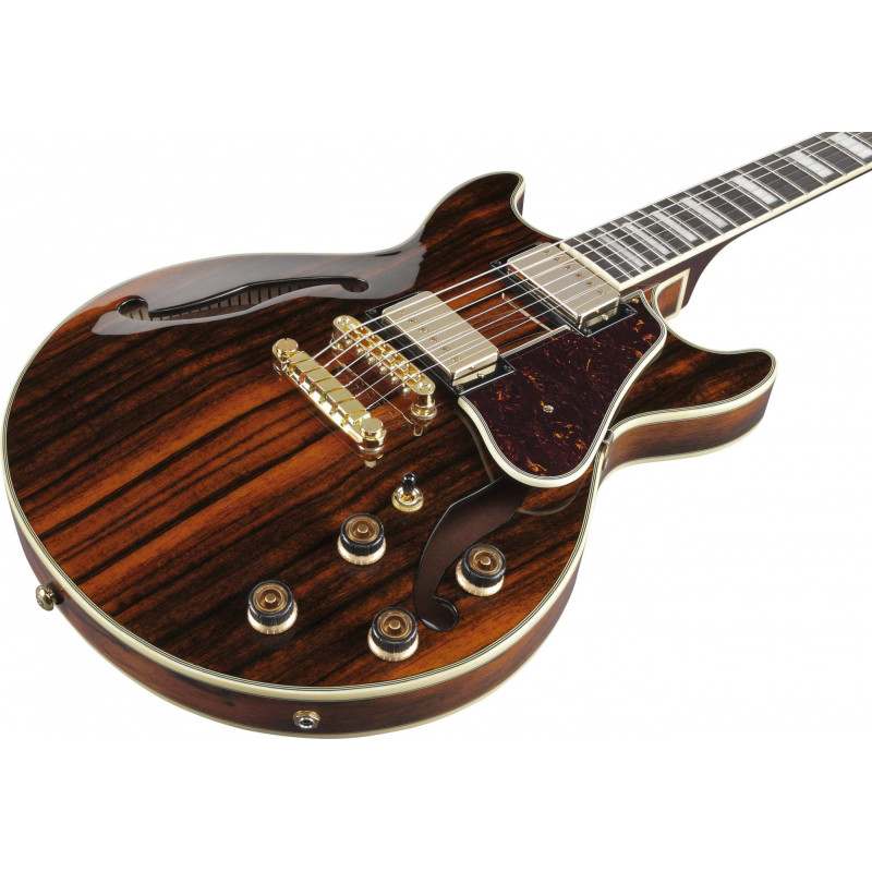 Ibanez AM93ME-NT Artcore Expressionist AM Hollow Body Guitar 6-String - Natural High Gloss