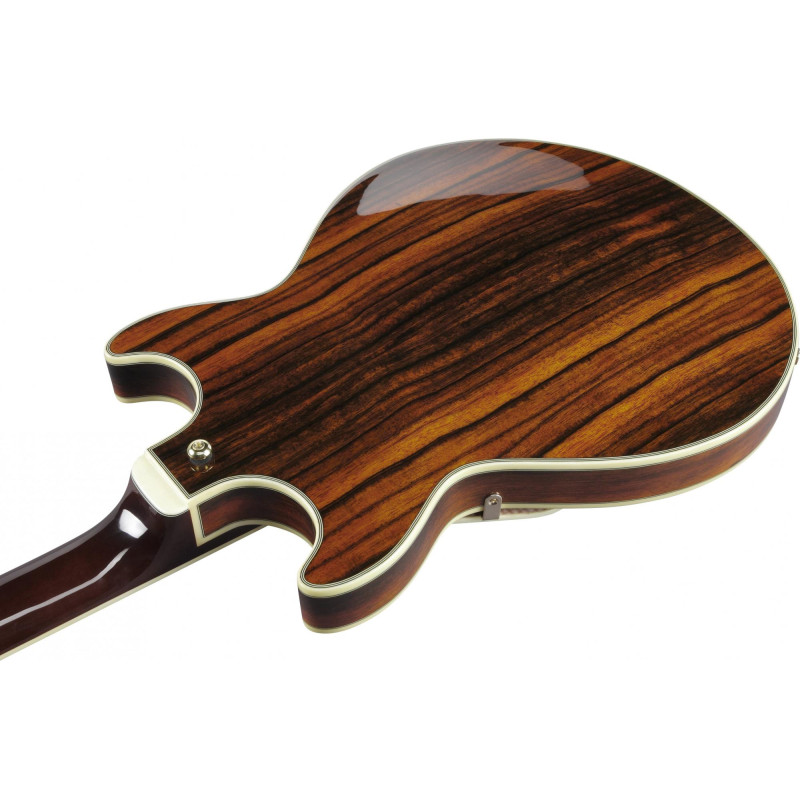 Ibanez AM93ME-NT Artcore Expressionist AM Hollow Body Guitar 6-String - Natural High Gloss