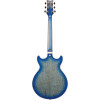 Ibanez AM93QA-JBB Artcore Expressionist Hollow Body Guitar 6-String - Jet Blue Burst
