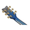 Ibanez AM93QA-JBB Artcore Expressionist Hollow Body Guitar 6-String - Jet Blue Burst