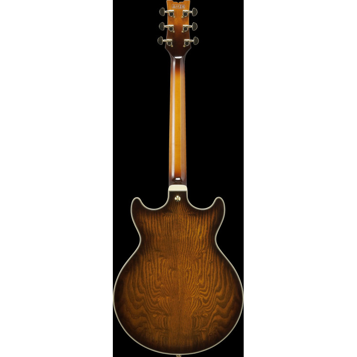 Ibanez AM93QA-VVH Artcore Expressionist Hollow Body Guitar 6-String - Vintage Violin High Gloss