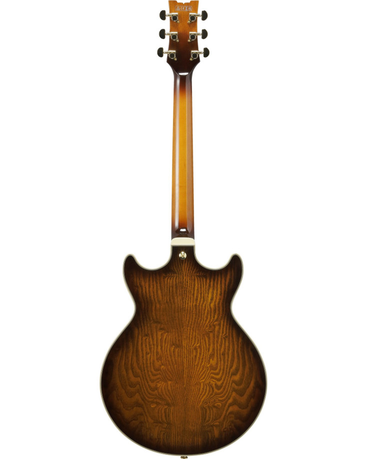 Ibanez AM93QA-VVH Artcore Expressionist Hollow Body Guitar 6-String - Vintage Violin High Gloss