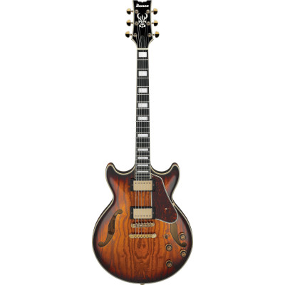Ibanez AM93QA-VVH Artcore Expressionist Hollow Body Guitar 6-String - Vintage Violin High Gloss