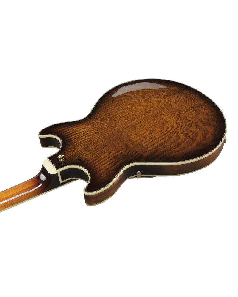 Ibanez AM93QA-VVH Artcore Expressionist Hollow Body Guitar 6-String - Vintage Violin High Gloss