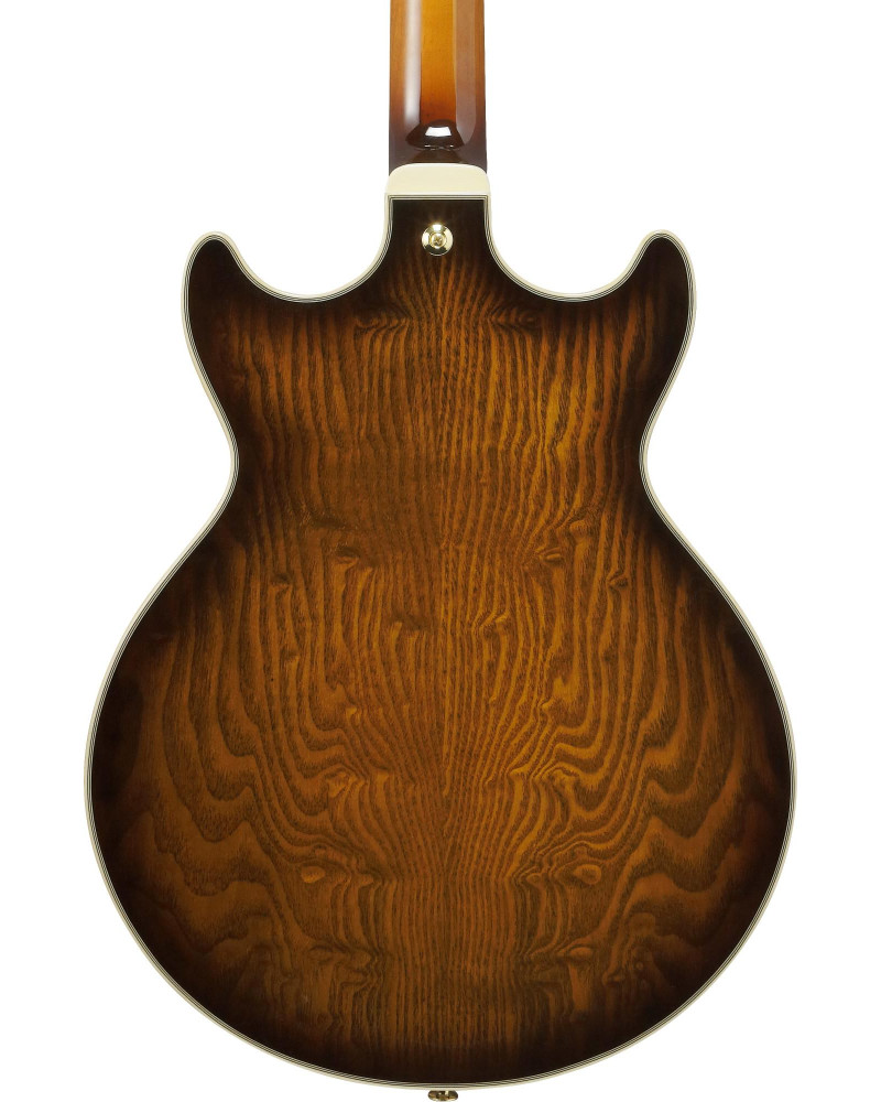 Ibanez AM93QA-VVH Artcore Expressionist Hollow Body Guitar 6-String - Vintage Violin High Gloss