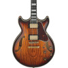 Ibanez AM93QA-VVH Artcore Expressionist Hollow Body Guitar 6-String - Vintage Violin High Gloss