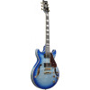 Ibanez AM93QM-JBB Artcore Expressionist AM Hollow Body Guitar 6-String - Jet Blue Burst