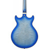 Ibanez AM93QM-JBB Artcore Expressionist AM Hollow Body Guitar 6-String - Jet Blue Burst