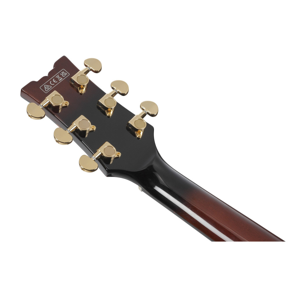 Ibanez AMH100FM-DVS Artstar Hollow Body Guitar 6-String - Dark Violin Sunburst + Case