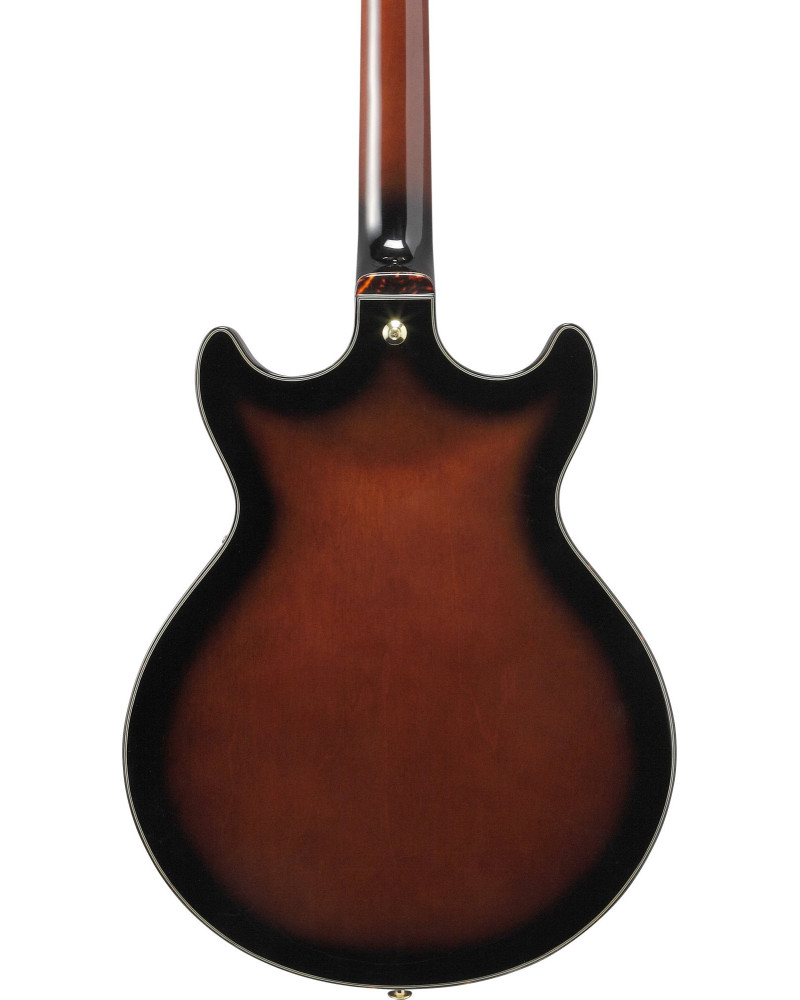 Ibanez AMH100FM-DVS Artstar Hollow Body Guitar 6-String - Dark Violin Sunburst + Case