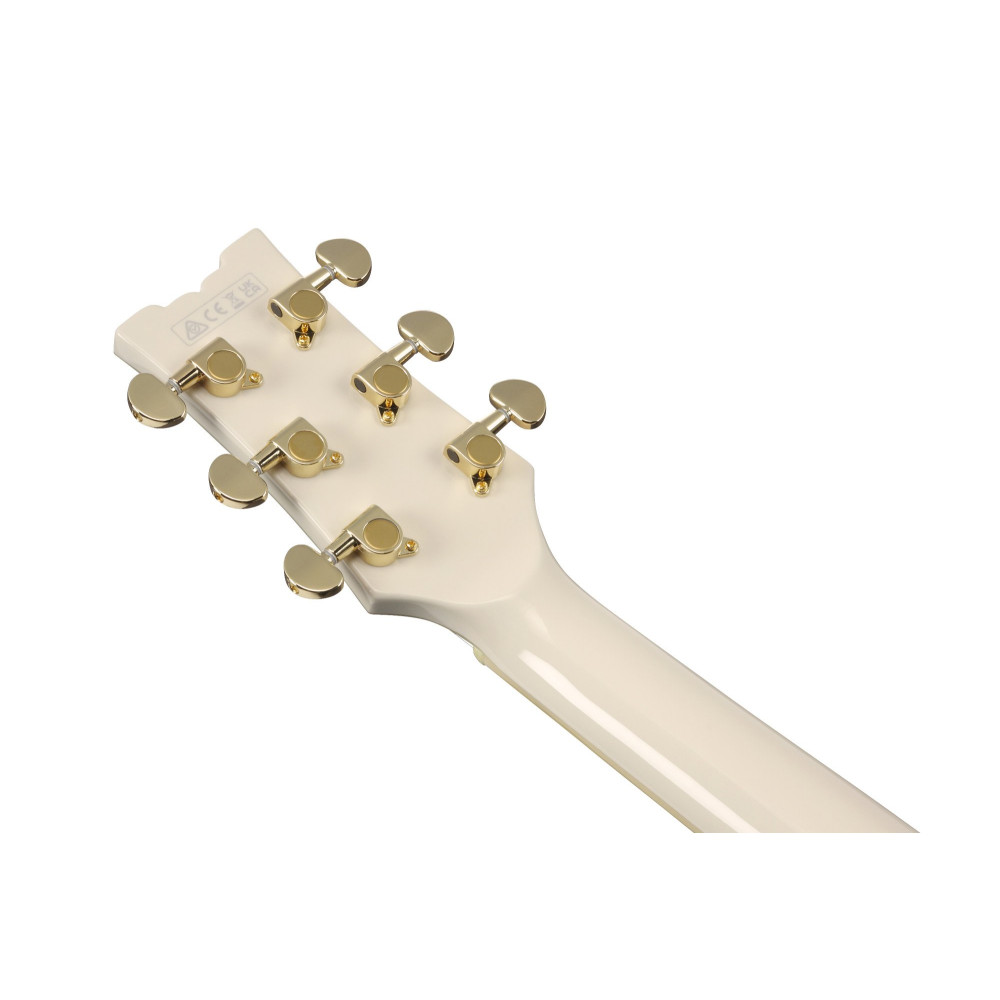 Ibanez AMH90-IV Artcore Expressionist AM Hollow Body Guitar 6-String - Ivory