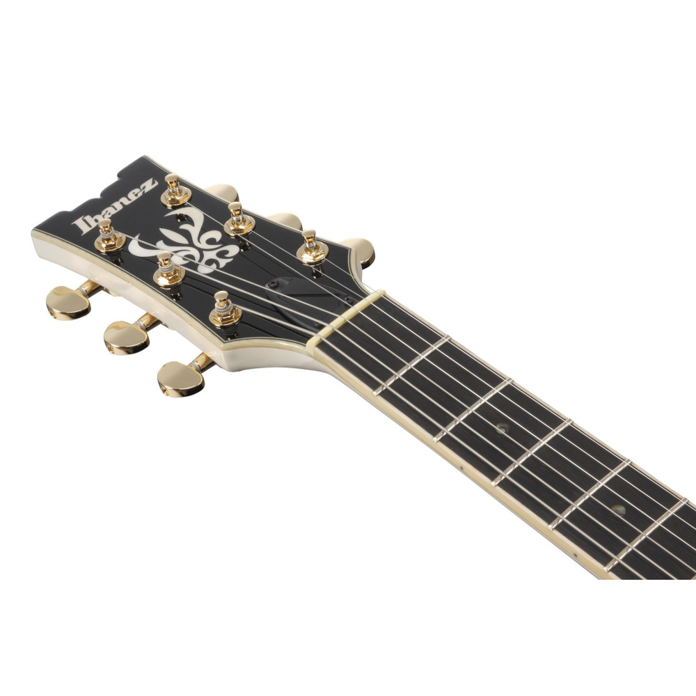 Ibanez AMH90-IV Artcore Expressionist AM Hollow Body Guitar 6-String - Ivory