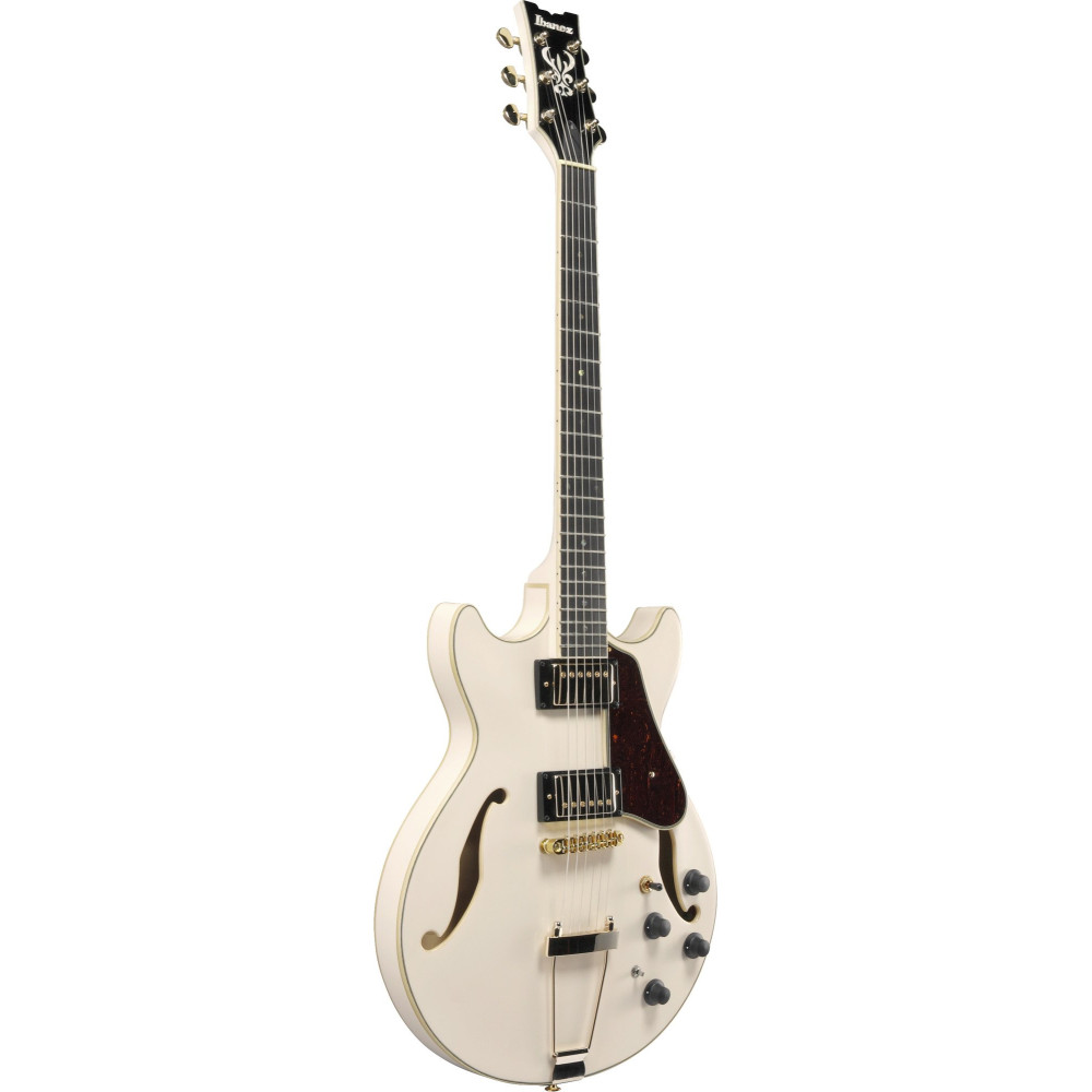 Ibanez AMH90-IV Artcore Expressionist AM Hollow Body Guitar 6-String - Ivory