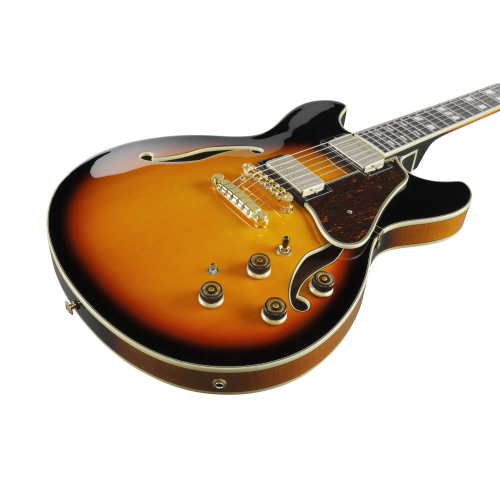 Ibanez AS113-BS Artstar AS Hollow Body Guitar 6-String - Brown Sunburst + Case