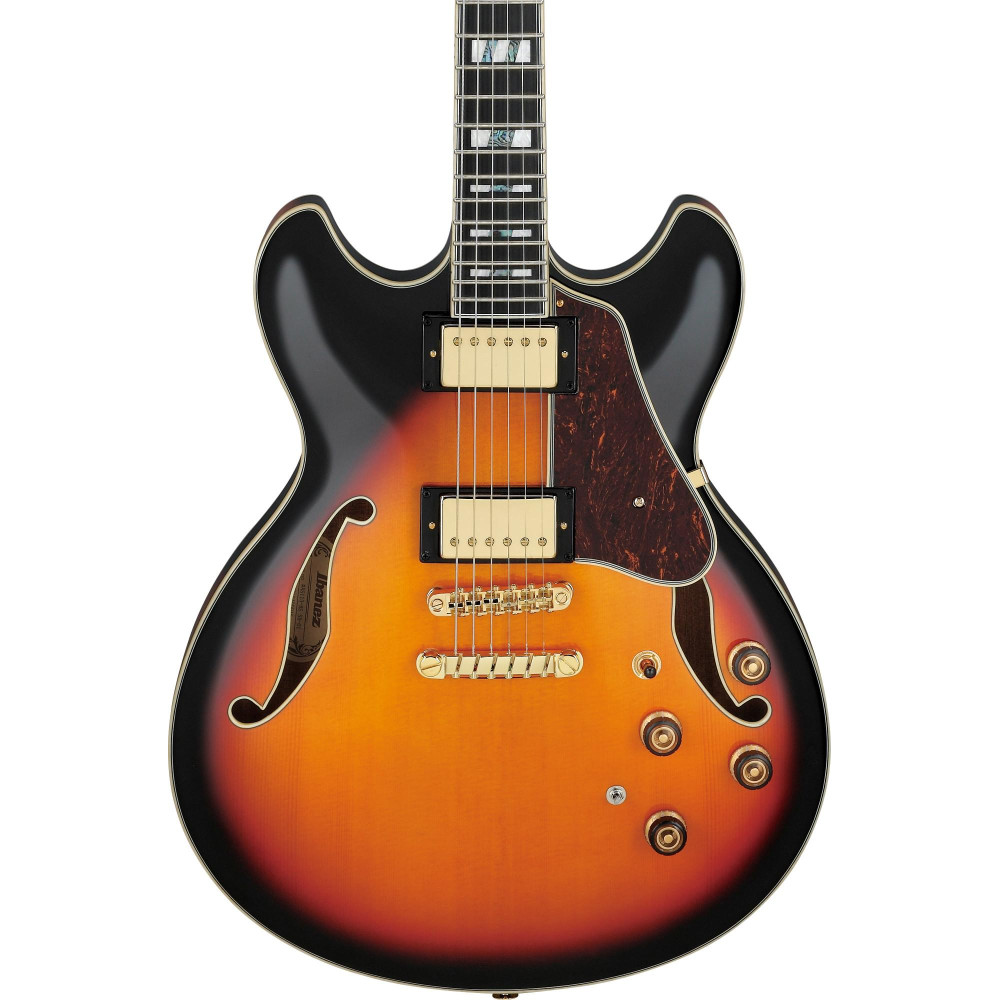 Ibanez AS113-BS Artstar AS Hollow Body Guitar 6-String - Brown Sunburst + Case