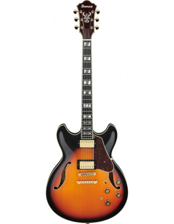 Ibanez AS113-BS Artstar AS Hollow Body Guitar 6-String - Brown Sunburst + Case