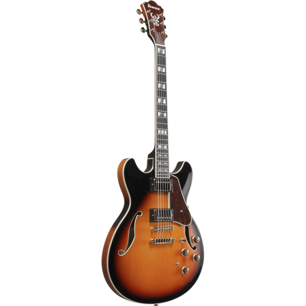 Ibanez AS113-BS Artstar AS Hollow Body Guitar 6-String - Brown Sunburst + Case