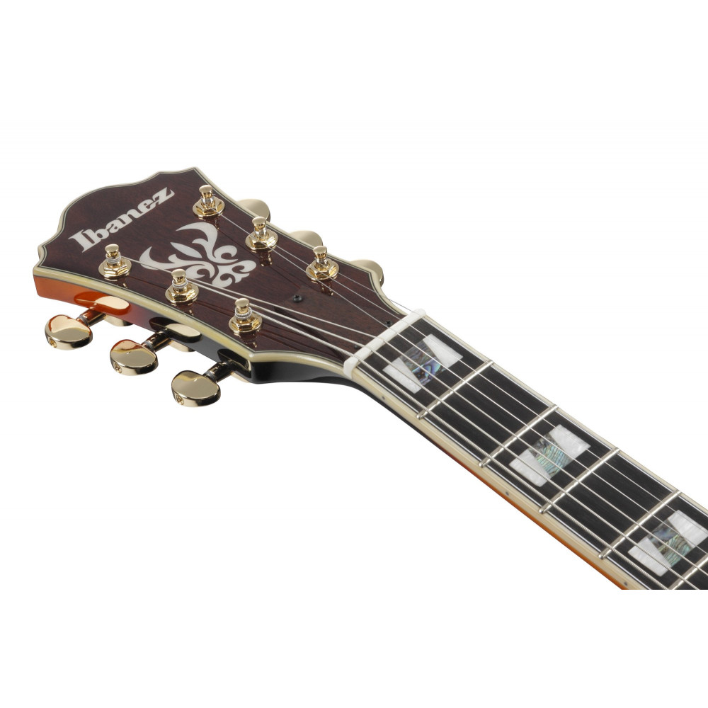 Ibanez AS113-BS Artstar AS Hollow Body Guitar 6-String - Brown Sunburst + Case
