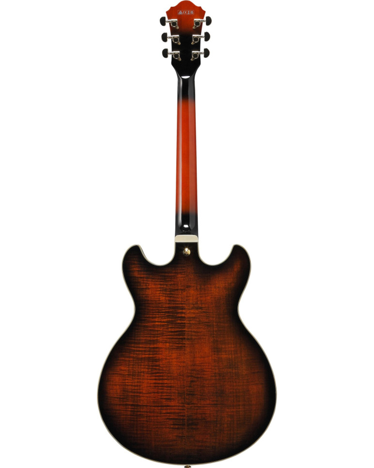 Ibanez AS113B-TBC Artstar AS Hollow Body Guitar 6-String - Tabacco Brown + Case