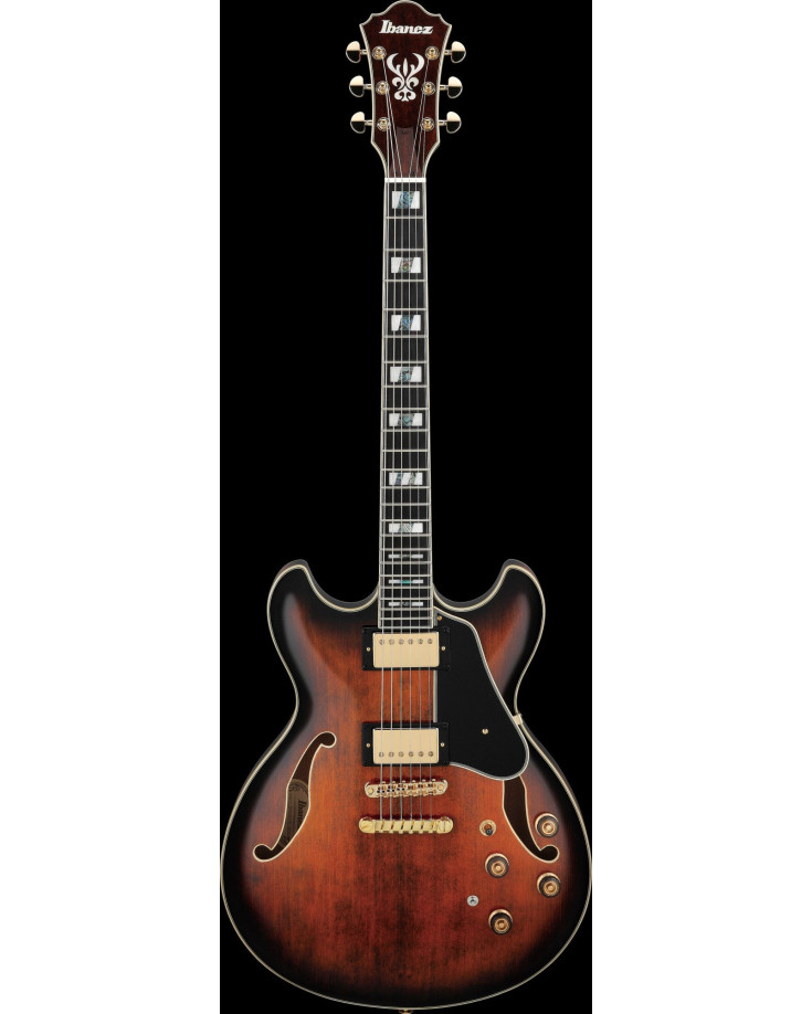 Ibanez AS113B-TBC Artstar AS Hollow Body Guitar 6-String - Tabacco Brown + Case