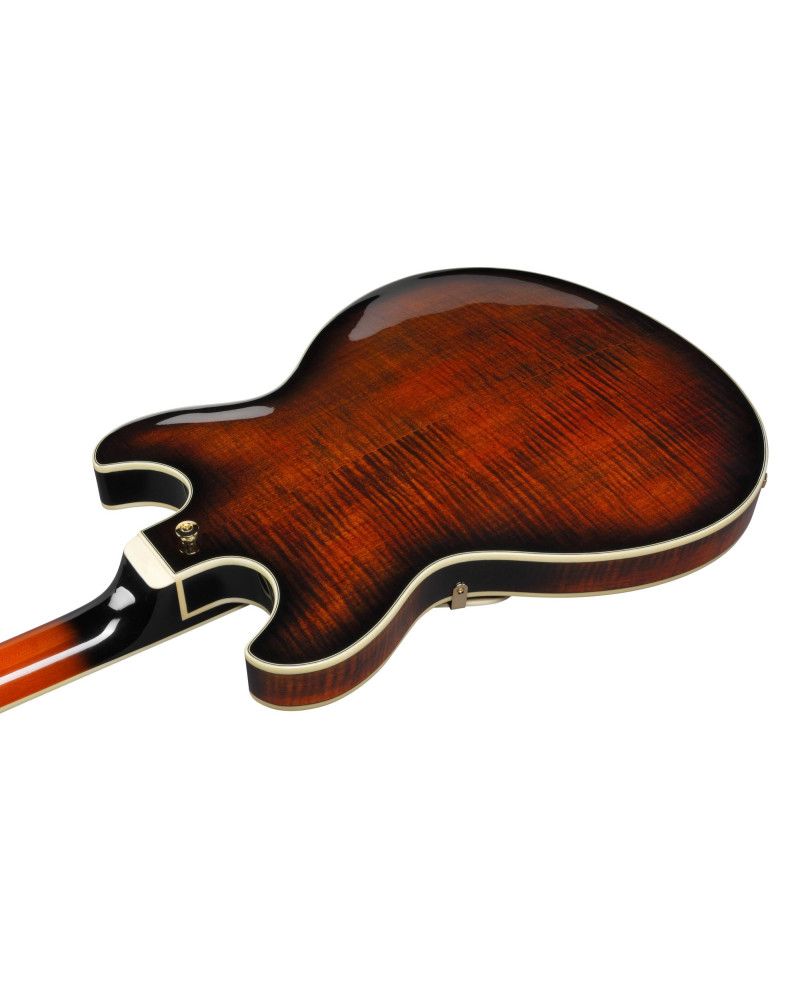 Ibanez AS113B-TBC Artstar AS Hollow Body Guitar 6-String - Tabacco Brown + Case