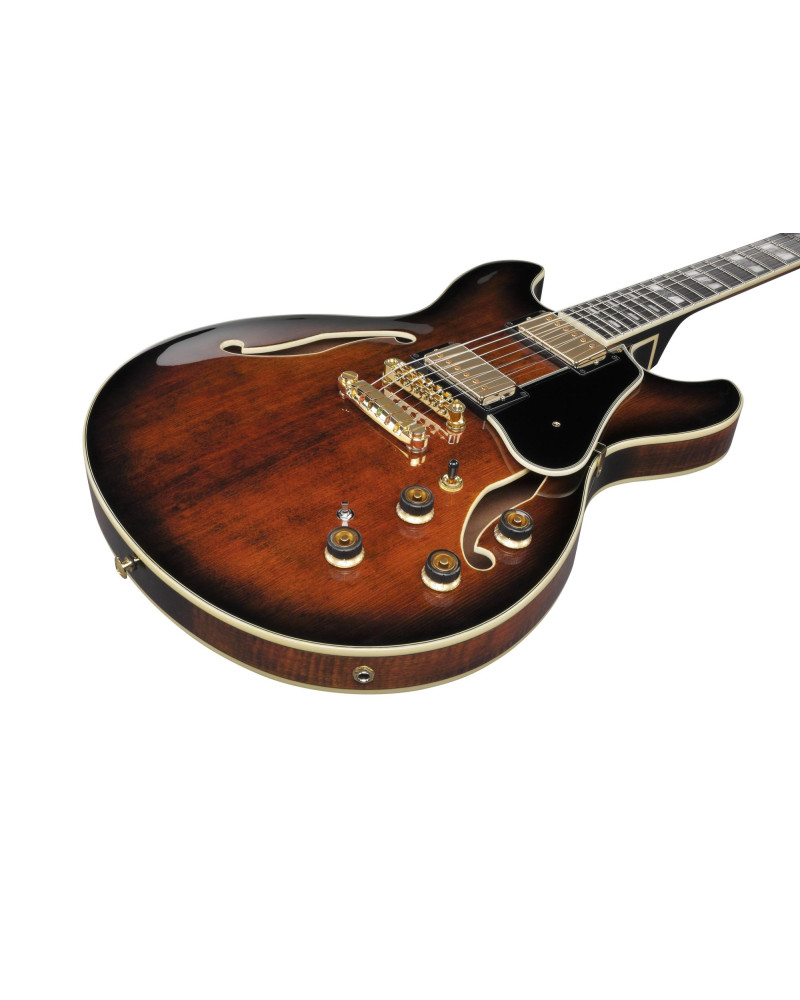 Ibanez AS113B-TBC Artstar AS Hollow Body Guitar 6-String - Tabacco Brown + Case