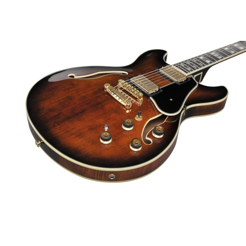 Ibanez AS113B-TBC Artstar AS Hollow Body Guitar 6-String - Tabacco Brown + Case