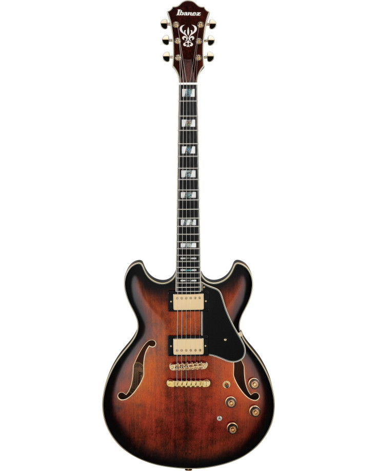 Ibanez AS113B-TBC Artstar AS Hollow Body Guitar 6-String - Tabacco Brown + Case