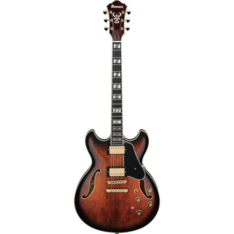 Ibanez AS113B-TBC Artstar AS Hollow Body Guitar 6-String - Tabacco Brown + Case