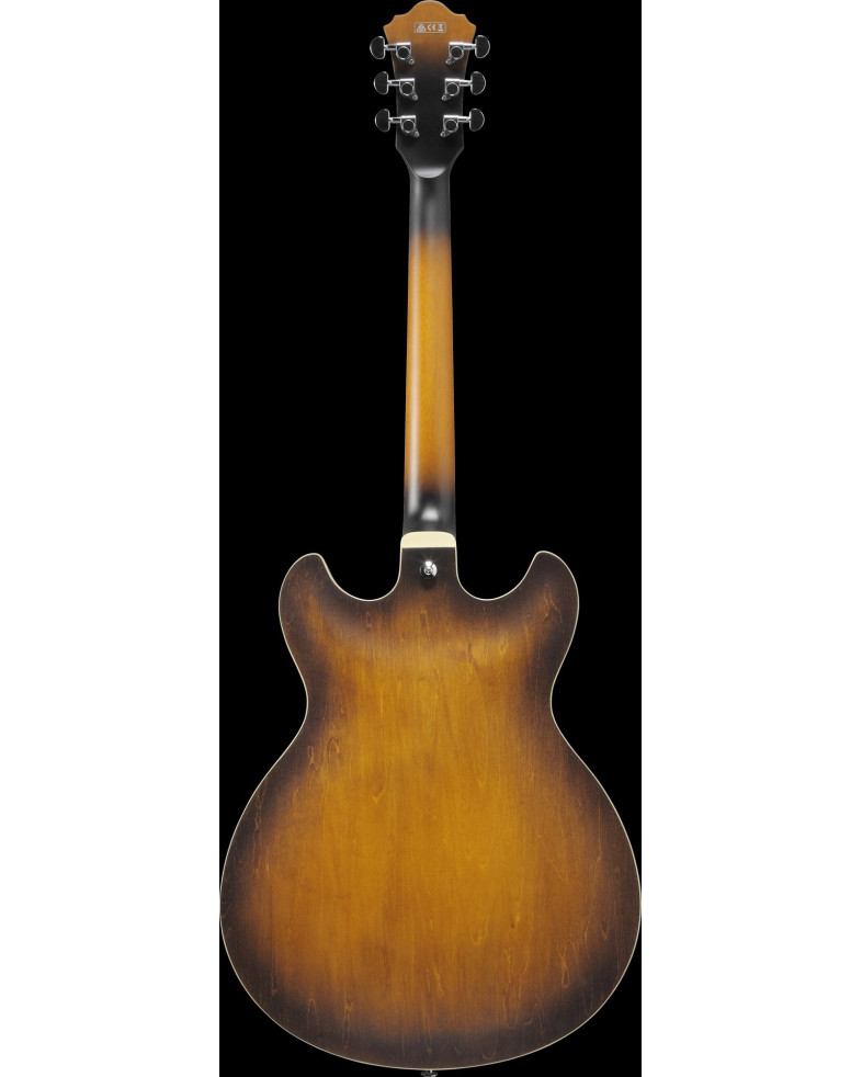 Ibanez AS53-TF Artcore AS Hollow Body Guitar 6-String - Tobacco Flat
