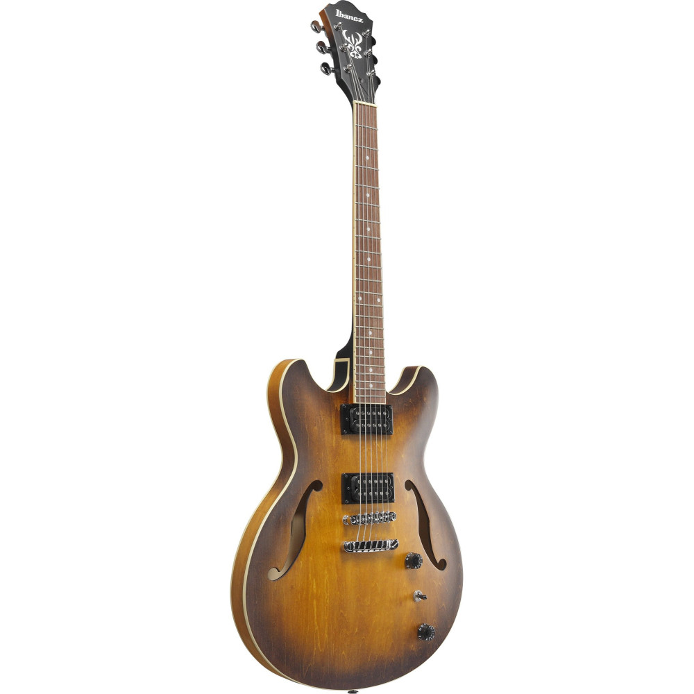 Ibanez AS53-TF Artcore AS Hollow Body Guitar 6-String - Tobacco Flat