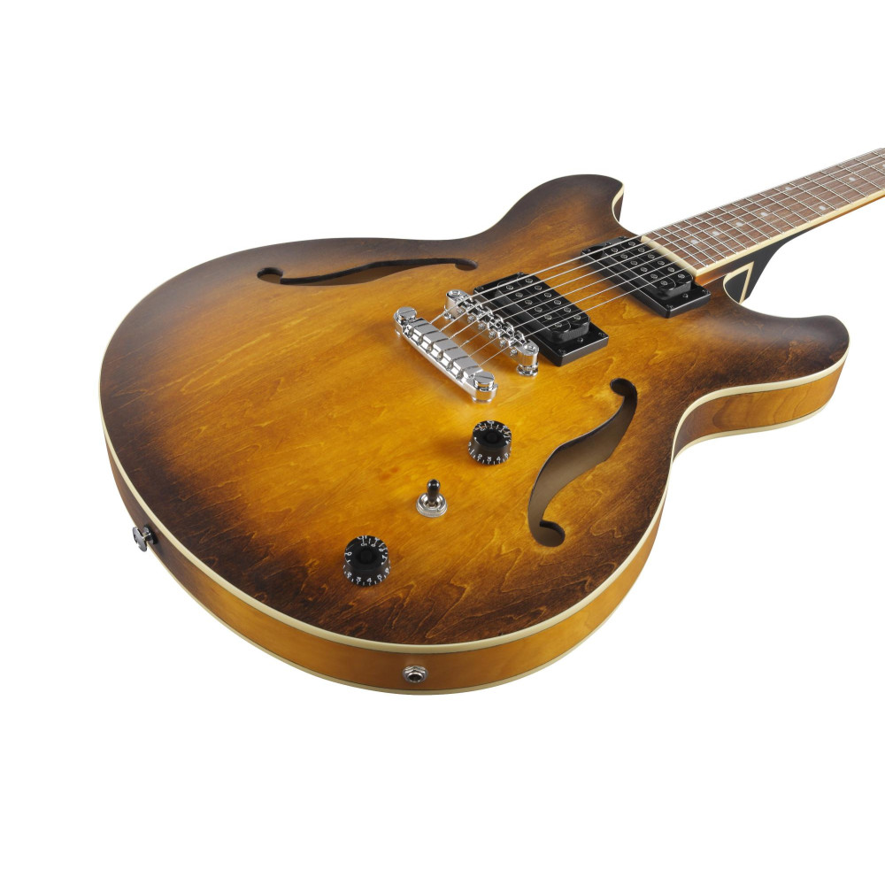 Ibanez AS53-TF Artcore AS Hollow Body Guitar 6-String - Tobacco Flat