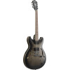 Ibanez AS53-TKF Artcore AS Hollow Body Guitar 6-String - Transparent Black Flat