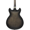 Ibanez AS53-TKF Artcore AS Hollow Body Guitar 6-String - Transparent Black Flat