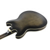 Ibanez AS53-TKF Artcore AS Hollow Body Guitar 6-String - Transparent Black Flat