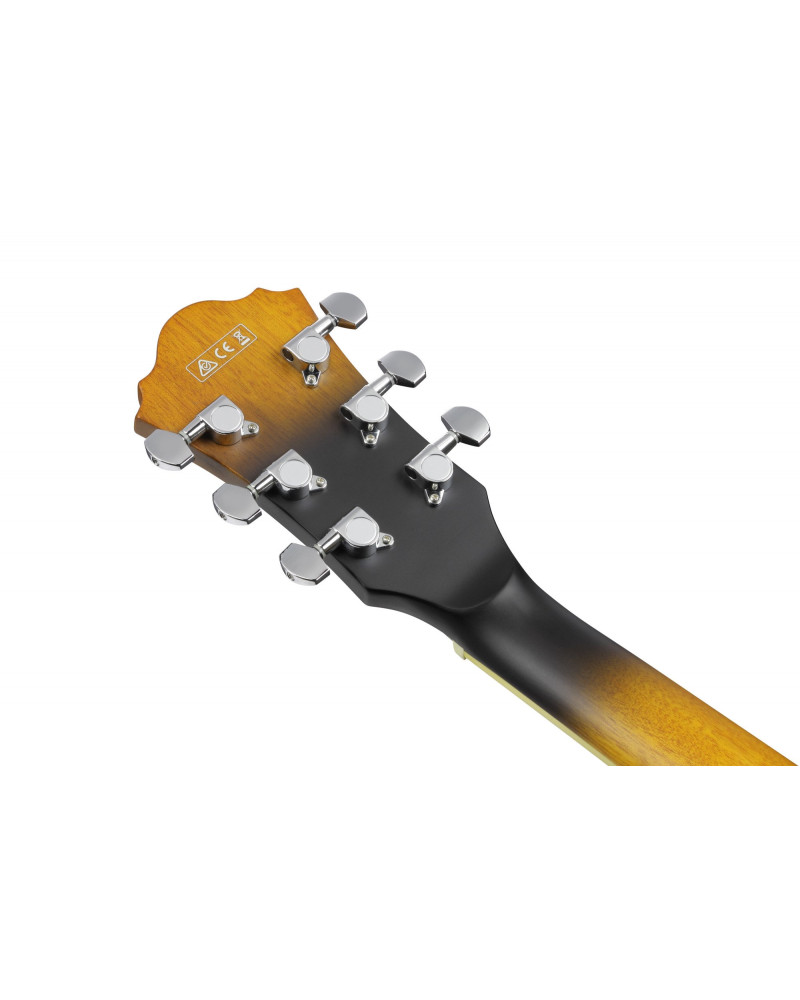 Ibanez AS53L-TF Artcore AS Hollow Body Guitar 6-String Lefty - Tobacco Flat