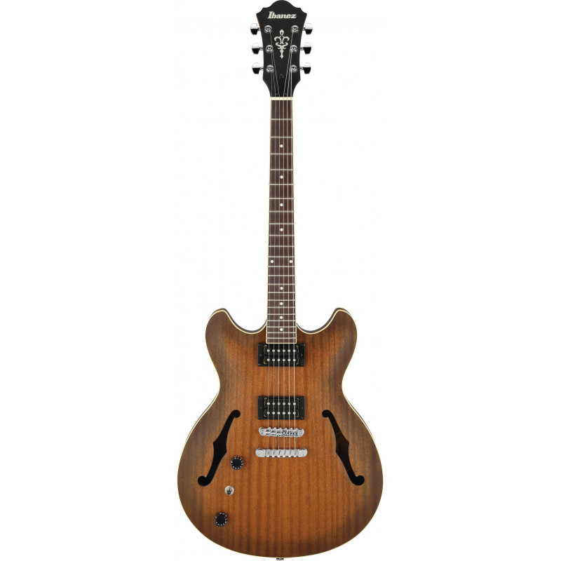 Ibanez AS53L-TF Artcore AS Hollow Body Guitar 6-String Lefty - Tobacco Flat
