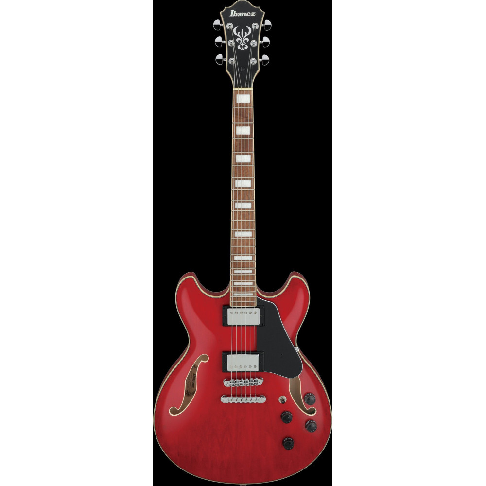 Ibanez AS73-TCD Artcore AS Hollow Body Guitar 6-String - Transparent Cherry Red