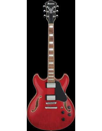 Ibanez AS73-TCD Artcore AS Hollow Body Guitar 6-String - Transparent Cherry Red